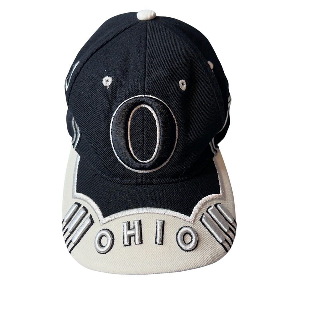 Ohio State Buckeyes City Hunter Hat Unisex OSFM Black Baseball‎ Cap Adjustable